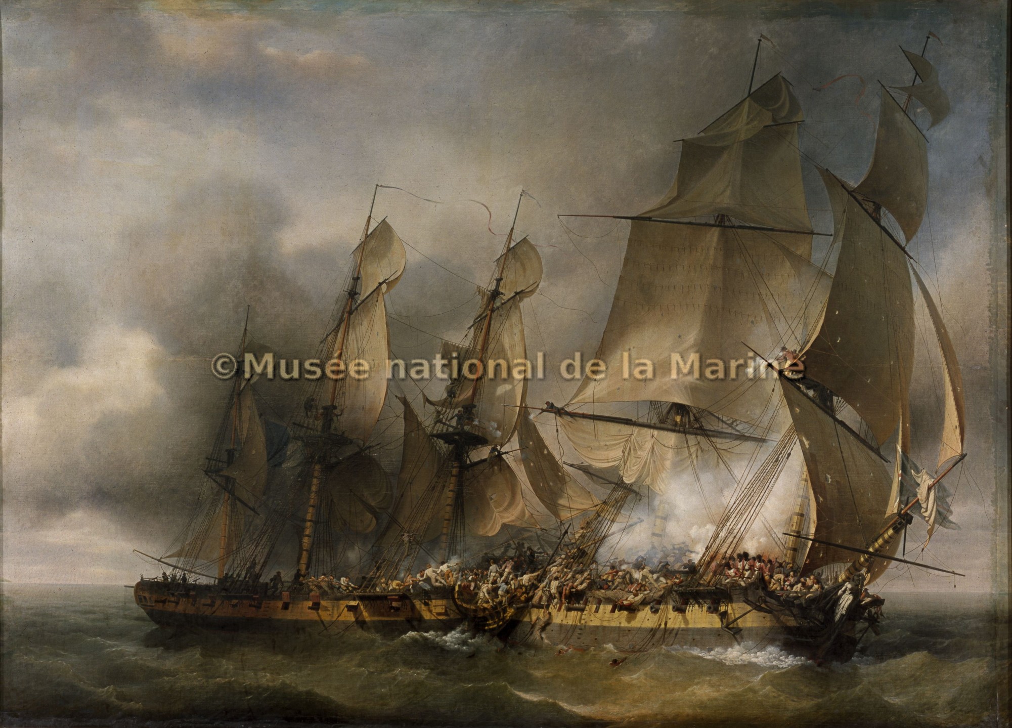Combat de la corvette française La Bayonnaise contre la frégate anglaise Embuscade, 14 décembre 1798