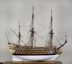 Louis XV, vaisseau de 110 canons, 1720-1725, vue de trave...