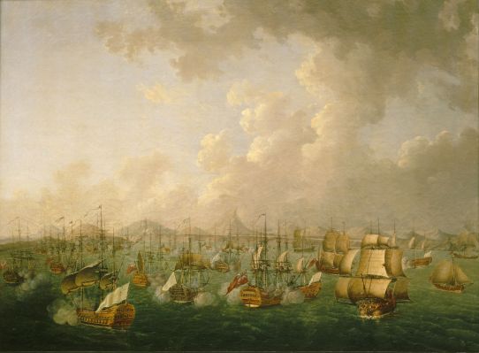 Combat de la Praya, 1781