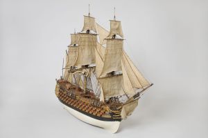 Bretagne, vaisseau de 100 canons, 1766 ; © Sebastien Dondain