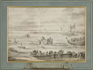 Visite de Louis XV au Havre-de-Grâce en 1749 ; © Arnaud Fux