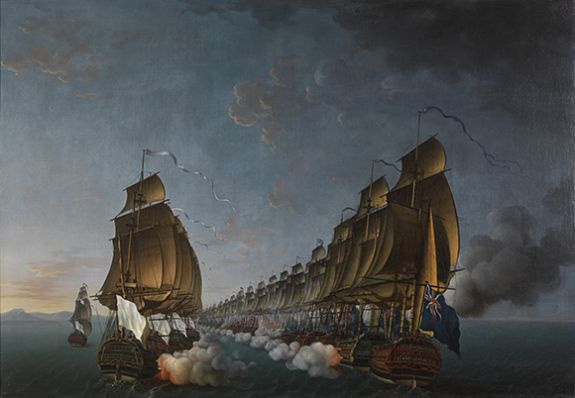 Combat de Gondelour, 20 juin 1783 © Musee national de la Marine/A.Fux