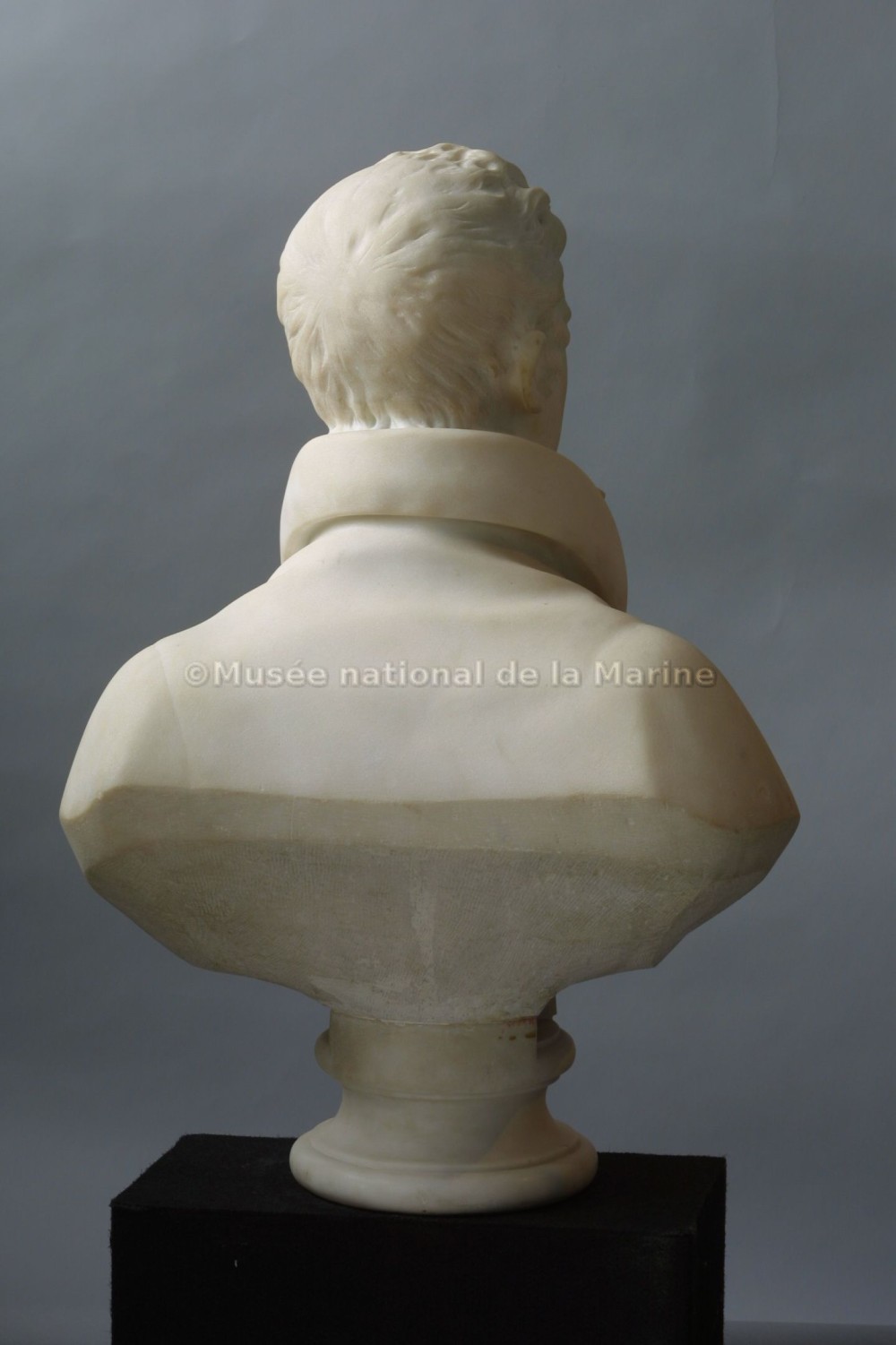 Buste de Robert Fulton (1765-1815), vue de dos