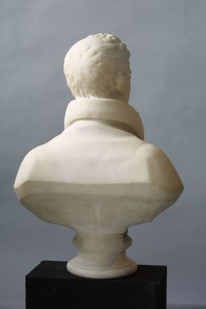 Buste de Robert Fulton (1765-1815), vue de dos ; © Arnaud Fux