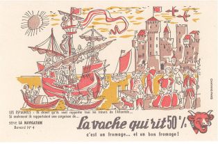 2018.6.14: Buvard N°4, "la navigation", Les Espagnols