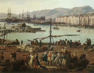Le Port vieux de Toulon. La vue est prise du côté des Magasins aux vivres ; © Patrick Dantec