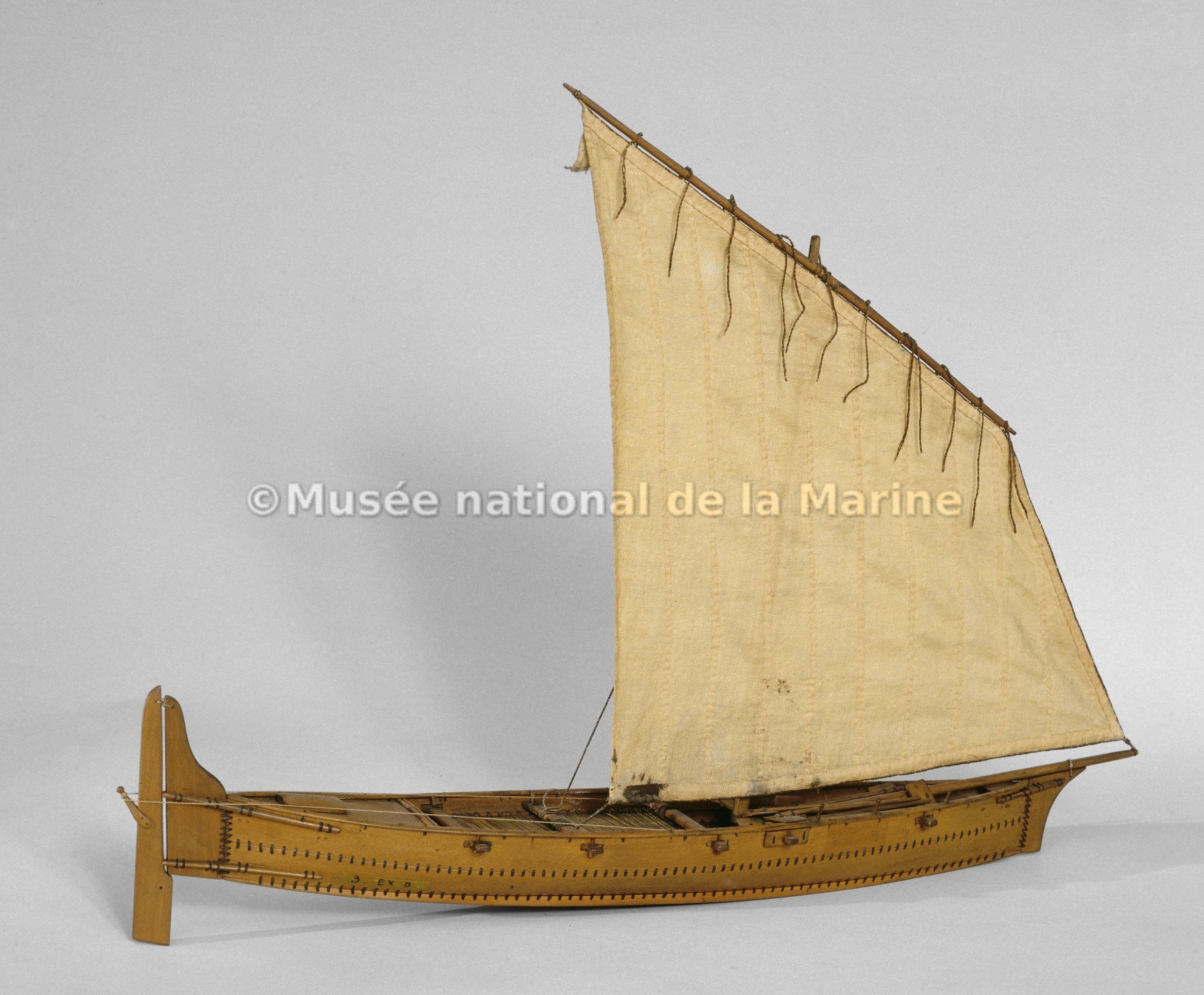 Beden seyad, petit bateau de pêche de Mascate