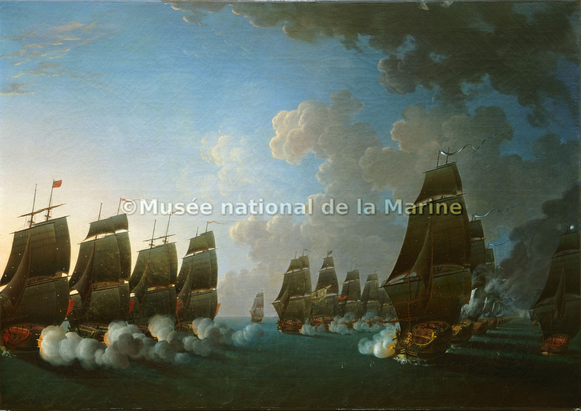 Combat de la Dominique, 17 avril 1780 (avant restauration)