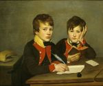 Portrait de Théodore et Edouard Ducos enfants