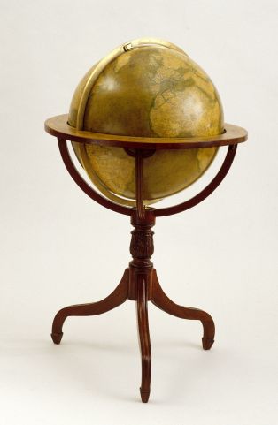 Globe terrestre ou globe de parquet ; © Patrick Dantec