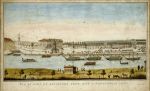 Vue du port de Rochefort, prise dans l'éloignement
