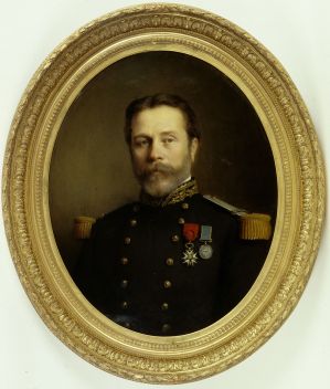 Portrait du capitaine de frégate Farcy (1830-1911) ; © Patrick Dantec