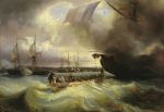 Le roi Louis-Philippe en rade Cherbourg, 3 septembre 1833