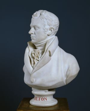 Buste de Robert Fulton (1765-1815) ; © Patrick Dantec