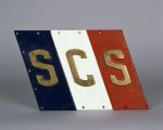 Plaque d'embarcation S.C.S.
