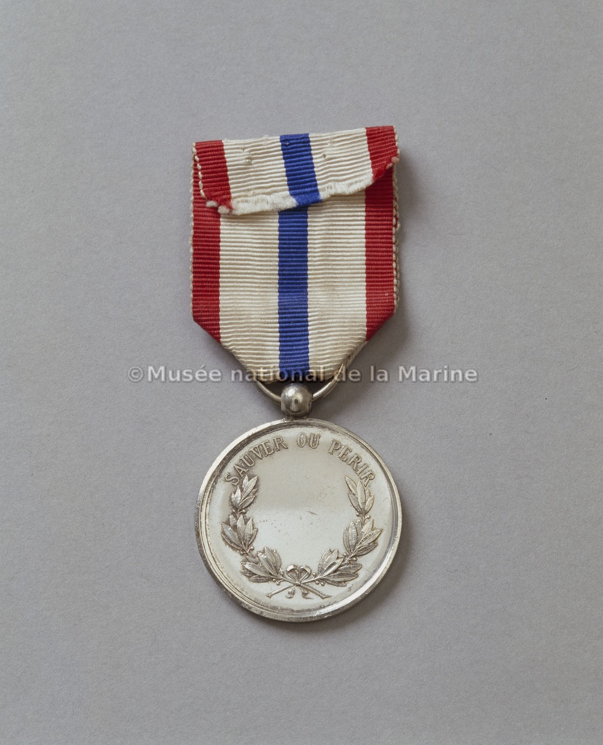 Médaille de sauvetage du Midi Bouches du Rhône, revers