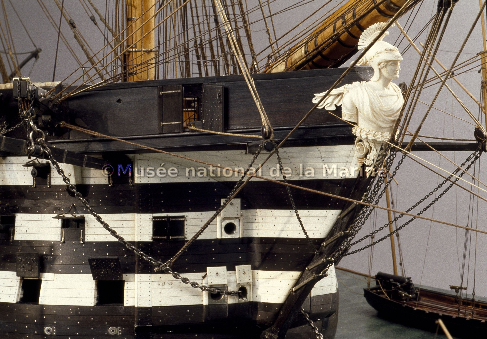 Valmy, vaisseau de 1er rang, 1847 (détail)