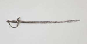 Sabre de bord, dit d'abordage, vers 1750, face 2 ; © Arnaud Fux