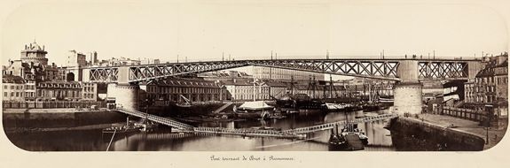 Pont tournant de Brest à Recouvrance, © Musee national de la Marine/A.Fux