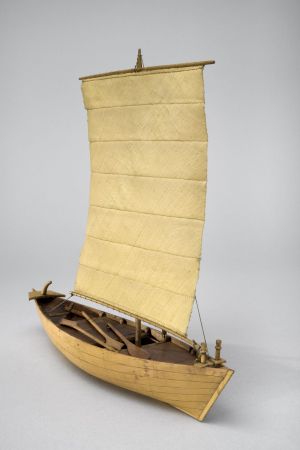 Toucang, bateau de Singapour, détroit de Malacca ; © Musée national de la Marine ; © Arnaud Fux