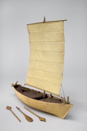 Toucang, bateau de Singapour, détroit de Malacca ; © Musée national de la Marine ; © Arnaud Fux