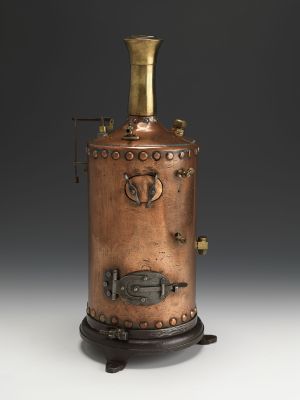 Chaudière à vapeur  ; © Arnaud Fux ; © Musée national de la Marine