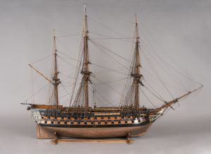 Friedland, vaisseau de 80 canons, 1810 ; © maurine tric