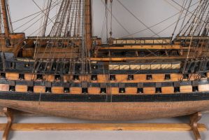 Friedland, vaisseau de 80 canons, 1807 ; © maurine tric