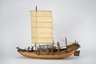 Tanka, bateau de passage chinois ; © Musée national de la Marine ; © Arnaud Fux