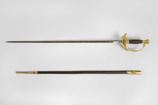 Epée d 'officier de marine modèle 1837 ; © Sebastien Dondain