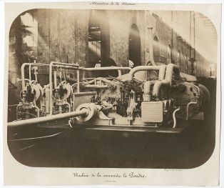 Machine de la canonnière la ' Poudre' ; © Arnaud Fux