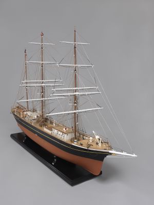 Belem, trois-mâts barque (1896), maquette de bateau
