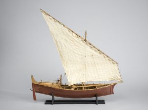 Beden safaï, bateau de pêche de Mascate ; © Musée national de la Marine ; © Arnaud Fux