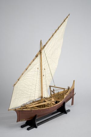 Beden safaï, bateau de pêche de Mascate ; © Musée national de la Marine ; © Arnaud Fux