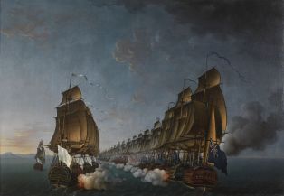 Combat de Gondelour, 20 juin 1783 ; © Arnaud Fux