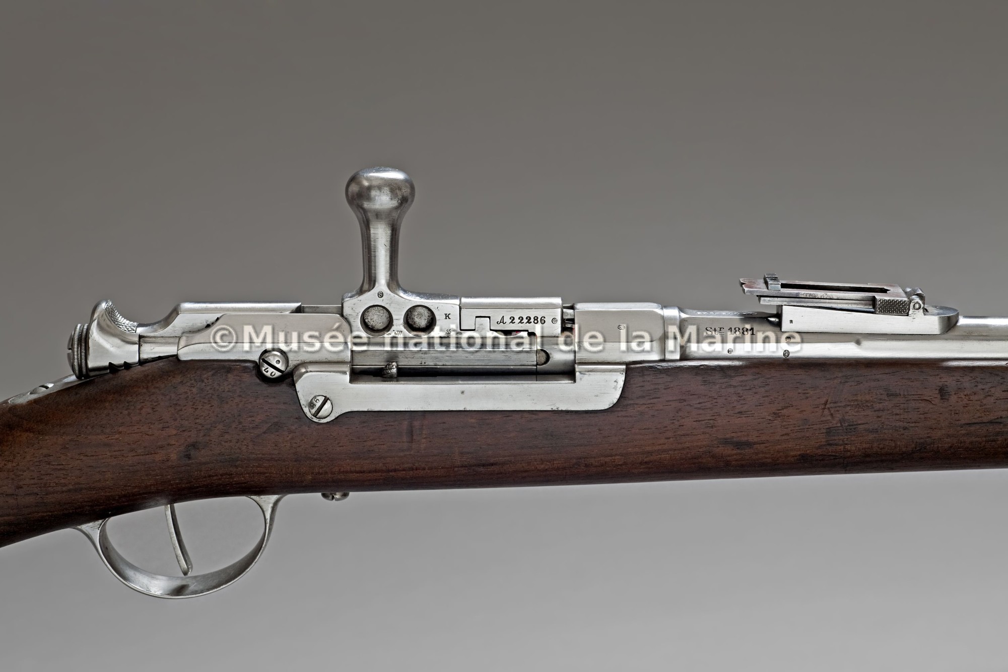 Fusil de marine dit Kropatschek, modèle 1878