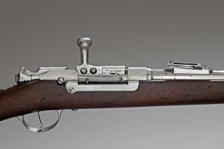 Fusil de marine dit Kropatschek, modèle 1878 ; © Arnaud Fux