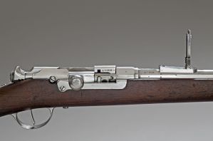 Fusil de marine dit Kropatschek, modèle 1878 ; © Arnaud Fux