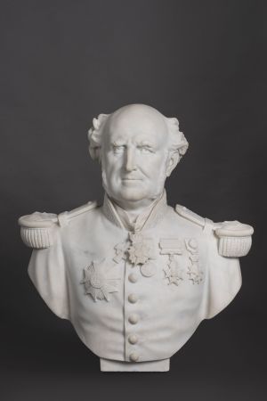 Buste de l'amiral Pâris (1806-1893) ; © maurine tric