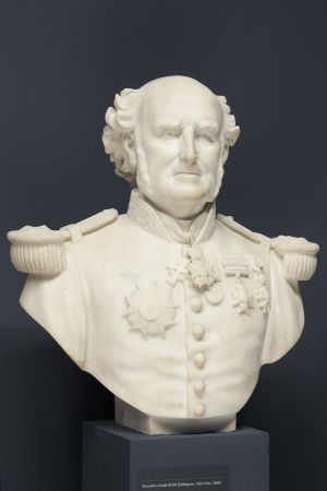 Buste de l'amiral Pâris (1806-1893) ; © Sebastien Dondain