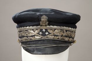 Casquette de petite tenue de vice-amiral, Mle 1861 ; © Sebastien Dondain