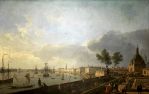 Vue du Port de Bordeaux, prise du château Trompette vue g...