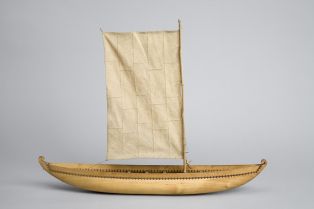 Bandar-manché bateau de charge de Cochin 1838 ; © Musée national de la Marine ; © Arnaud Fux