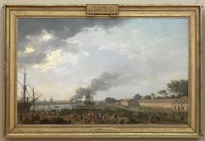Vue du Port de Rochefort, prise du Magasin des Colonies ; © Arnaud Fux