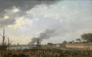 Vue du Port de Rochefort, prise du Magasin des Colonies ; © Arnaud Fux