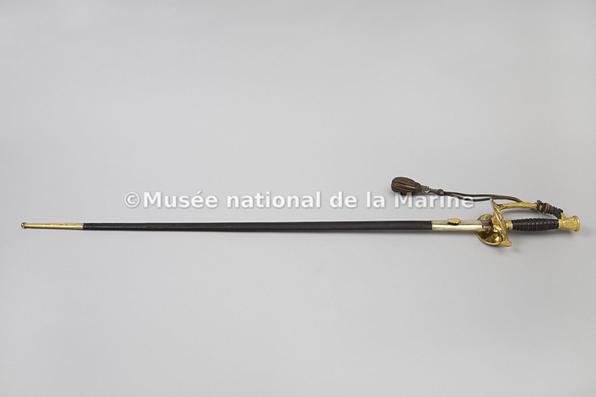 Epée de vice-amiral du prince de Joinville, vers 1844