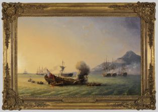 Combat du Grand Port, 23 août 1810 ; © Arnaud Fux